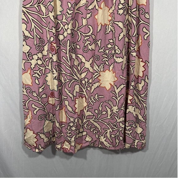 NWT $28 Knox Rose [ XXL ] Drapey A-Line Wrap Skirt in Pink‎ Floral - Picture 10 of 11